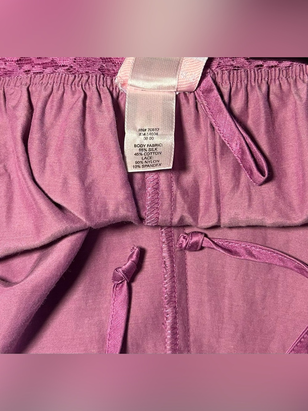 Victoria's Secret silk/cotton pajamas set - Picture 11 of 12